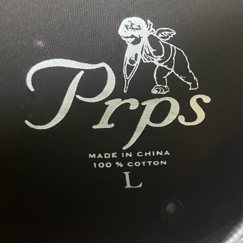 PRPS Men's Cry Logo T-shirt In Black - Picture 13 of 16